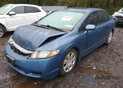 2010 Honda Civic Lx z USA, uszkodzony, nr VIN 2HGFA1F50AH300765